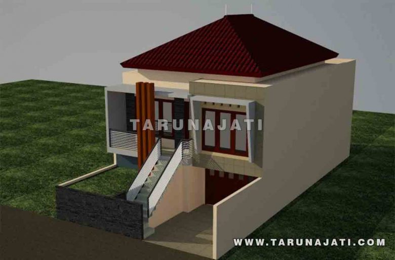 Desain Rumah Minimalis Di Lahan Miring Tarunajati