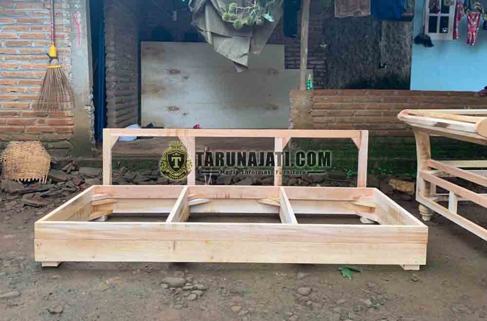 Rangka Kayu Mahoni untuk pembuatan furniture sofa