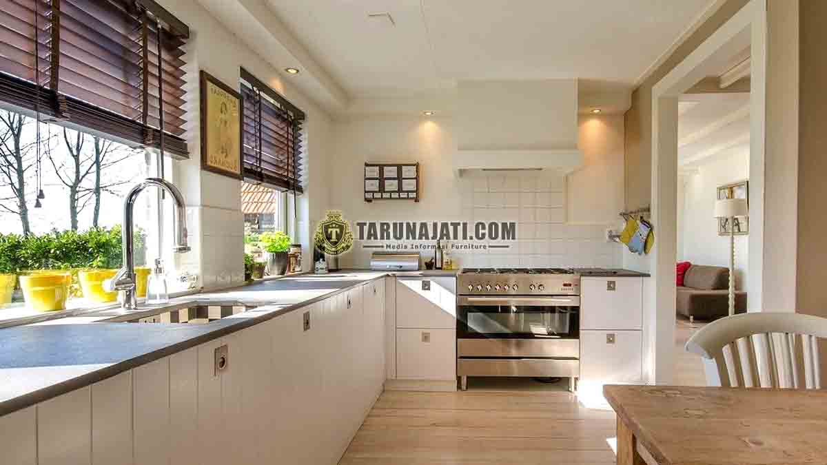 ruangan dapur minimalis yang alami