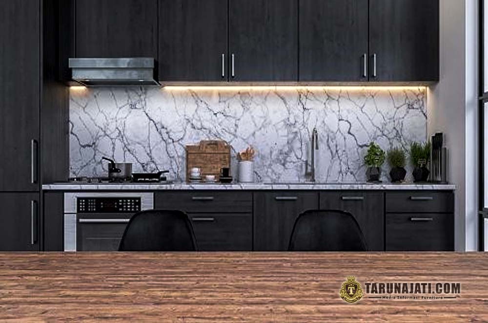 Keramik Dinding Dapur Motif Marble